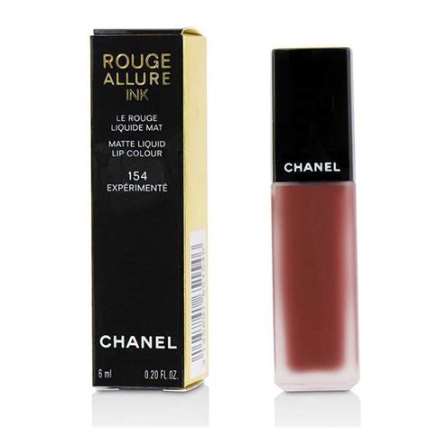 chanel rouge allure ink matte liquid lip colour 154|chanel rouge allure 119 captivante.